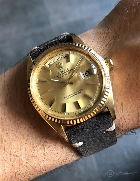 vintage Rolex day date strap